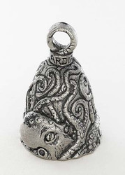 Kraken - Sea Monster - Pewter - Motorcycle Guardian Bell® - Made In USA - SKU GB-KRAKEN-DS