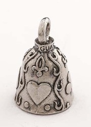Poker - Pewter - Motorcycle Guardian Bell® - Made In USA - SKU GB-POKER-DS