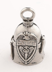 Police - Pewter - Motorcycle Guardian Bell® - Made In USA - SKU GB-POLICE-DS