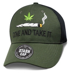 Come And Take It - Stash Cap - Baseball Cap - SKU SHCOMH-DS