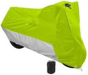 Defender Deluxe Motorcycle Cover - Hi-Vis Yellow - Bike Cover - MC-905-DS