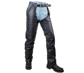 Leather Chaps - Men's or Women's - Premium Leather - C2334-88-DL
