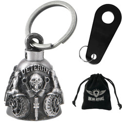 Motorcycle Ride Bell - 3D - Veteran - Heavy Bikes - Spirit Bell - Gremlin - DBL33-L-DL