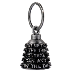 Motorcycle Ride Bell - 3D - Serenity Prayer - Spirit Bell - Gremlin - DBL90-11-DL