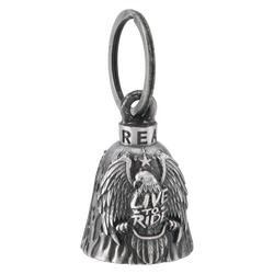 Motorcycle Ride Bell - 3D - Eagle Live To Ride - Spirit Bell - Gremlin - DBL37-11-DL