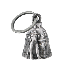 Motorcycle Ride Bell - 3D - Fire Hydrant Dog Fireman - Spirit Bell - Gremlin - DBL35-11-DL