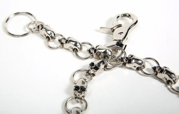 Biker Wallet Chain - Skulls - Motorcycle - Accessories - WTC10-DL