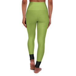 Witchy Woman - Halloween Costume - Witch's Hat - Green and Black - High Waisted Yoga Leggings - Pants