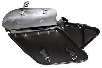 Saddlebags - Slanted - Fit Harley Davidson Dyna - SD4088-DYNA-PV-DL