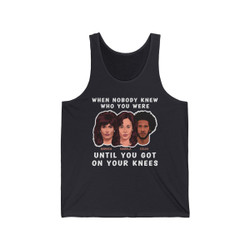 When Nobody Knew Who You Were - Knees - Monica Kamala Colin - Dark Tank Tops - Unisex Jersey Tank