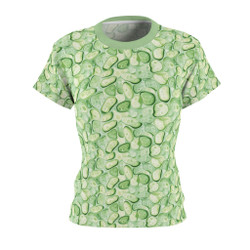 Cucumber Pattern - Vegetable Lovers - Green - Women's Tee - T-Shirt
