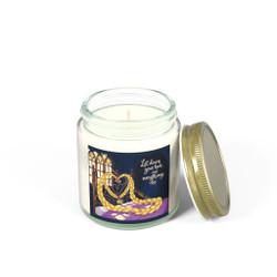 Scented Candle - Forbidden FairyTales - Let Down Your Hair - Amber or Clear Jar - Perfect Gift for Bikers & Home Decor