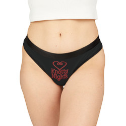 Knotty Nights Women's Thongs - Cheeky and Fun Lingerie - Panties