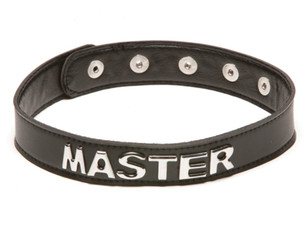 Master Collar - 50 Shades of Grey Style - Bondage or Motorcycle Riding - 2030-ALL