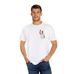 Unisex Garment-Dyed T-shirt - Comfort Colors 1717 - Justice For Charlie Kirk