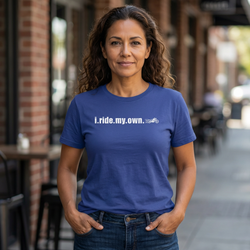 i.ride.my.own. Motorcycle T-Shirt — Biker Vintage Ride Tee