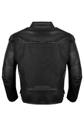 Motorcycle Racer Jacket - Men's - Textile with Reflectors - T-MJ444-MX-DL