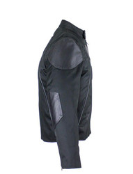 Textile Motorcycle Jacket - Men's - Reflective - Black - Up To 4XL - MJ805-DL