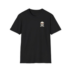 'Ghost Riders Ride the Night' - Skull Highway - T-Shirt - Motorcycle Tee - Color Choice
