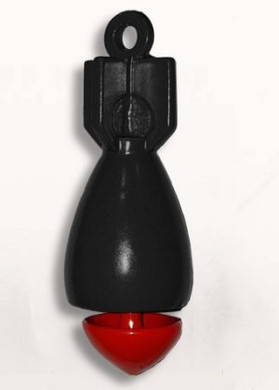 Black Bomb - Pewter - Motorcycle Guardian Bell - Made In USA - SKU GB-BLACK-BOMB-DS