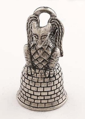 Gargoyle - Pewter - Motorcycle Guardian Bell® - Made In USA - SKU GB-GARGOYLE-DS