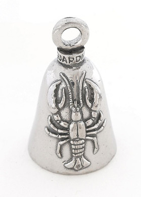 Lobster - Pewter - Motorcycle Guardian Bell® - Made In USA - SKU GB-LOBSTER-DS