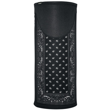 Windproof Tube - ZANheadgear® Sportflex™ Series - Black Paisley - TW101-DS
