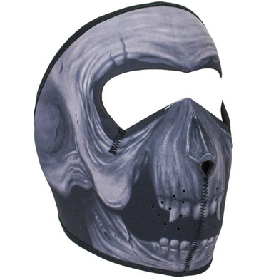 Full Face Mask - Skull - Neoprene - Face Mask - FM18-DL
