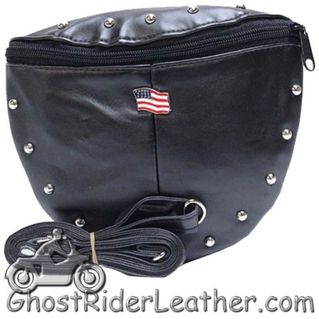 Belt Bag - American Flag Design - PVC - Handbag - BAG22-DL