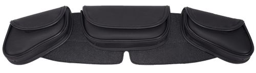 Motorcycle Windshield Bag Set - PVC - 3 Compartments - WS24-DL