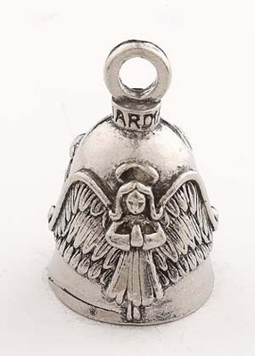 Halo Angel - Pewter - Motorcycle Guardian Bell® - Made In USA - SKU GB-HALO-DS