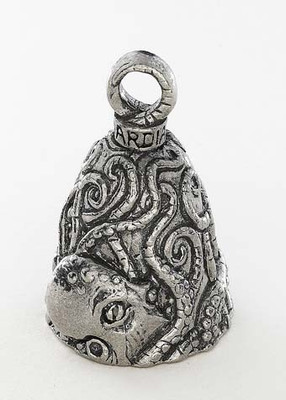 Kraken - Sea Monster - Pewter - Motorcycle Guardian Bell® - Made In USA - SKU GB-KRAKEN-DS