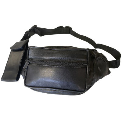 Leather Bag - Women's - Motorcycle - Fanny Pack - AC1000-DL
