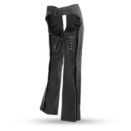 Sissy - Women's Best Leather Motorcycle Riding Chaps - SKU FIL745CSL-FM