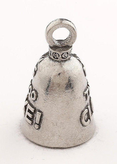 If You Can Read This Then You Are Too Close To My Bike - Pewter - Motorcycle Guardian Bell - Made In USA - SKU GB-IF-YOU-CAN-R-DS