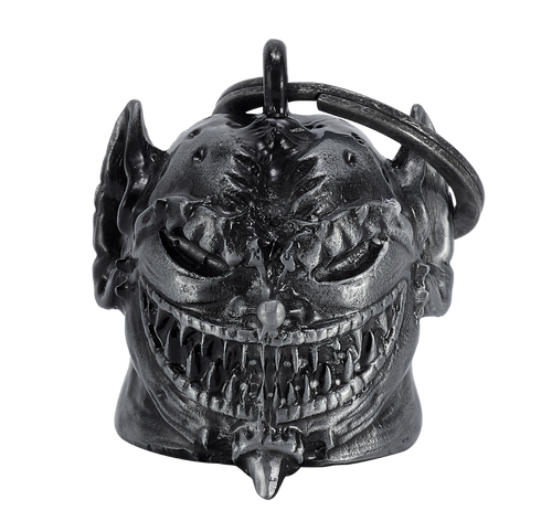 Motorcycle Ride Bell - 3D - Gremlin Head - Spirit Bell - Gremlin - DBL95-11-DL