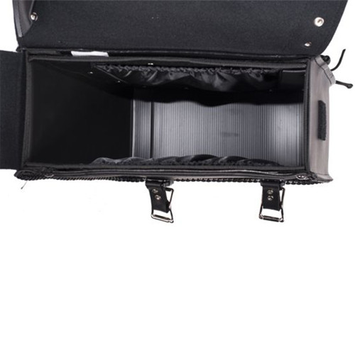 Saddlebags - PVC - Studs - Waterproof - Motorcycle Luggage - C-SD4065-PV-DL
