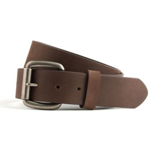 Leather Belt - Men's - Choice of Black or Brown - 1.5" Wide - FIMB16000-FM