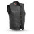 Leather Motorcycle Vest - Men's - Club Style - Up To 8XL - FIM639NOC-FM