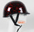 Novelty Motorcycle Helmet - Skull Boneyard Colors - Jockey Polo - BY-POLO-NOV-HI