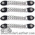 Set of Four Lady Liberty Silver Dime Vest Extenders with Chrome Chain - AC1073-DL