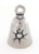 Bullet Hole - Pewter - Motorcycle Guardian Bell - Made In USA - SKU GB-BULLET-HOLE-DS