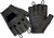 Premium Fingerless Unisex Leather Biker Gloves - SKU DS61-DS
