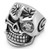 Smash Face Skull Biker Ring - Stainless Steel - Biker Jewelry - Biker Ring - R117-DS