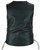 Leather Vest - Women's - Longer Body - Side Laces - Gun Pockets - DS206-DS