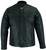 Leather Shirt - Men's - Full Cut - Up To Size 5XL - Concealed Carry Pockets - DS788-DS