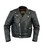 Leather Motorcycle Jacket - Kid's Teens - Unisex - Biker - DS1722-DS