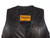 Leather Motorcycle Vest - Men's - Braid - Side Laces - MV301-DL