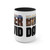 Personalized Name - Two-Tone Coffee Mugs - 15oz - Choice Of Colors