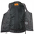 Leather Vest - Women's - Concealed Gun Pockets - Pink Stitching - LV8526-11-PINK-DL